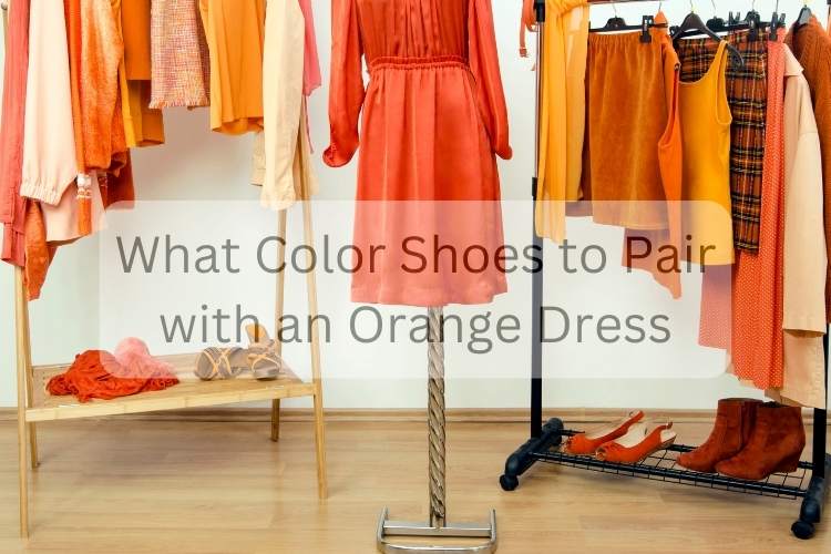 What Color Shoes to Pair with an Orange Dress